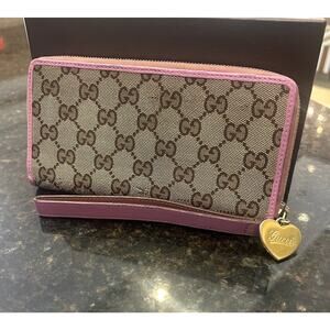 Gucci GG Canvas Long Wallet